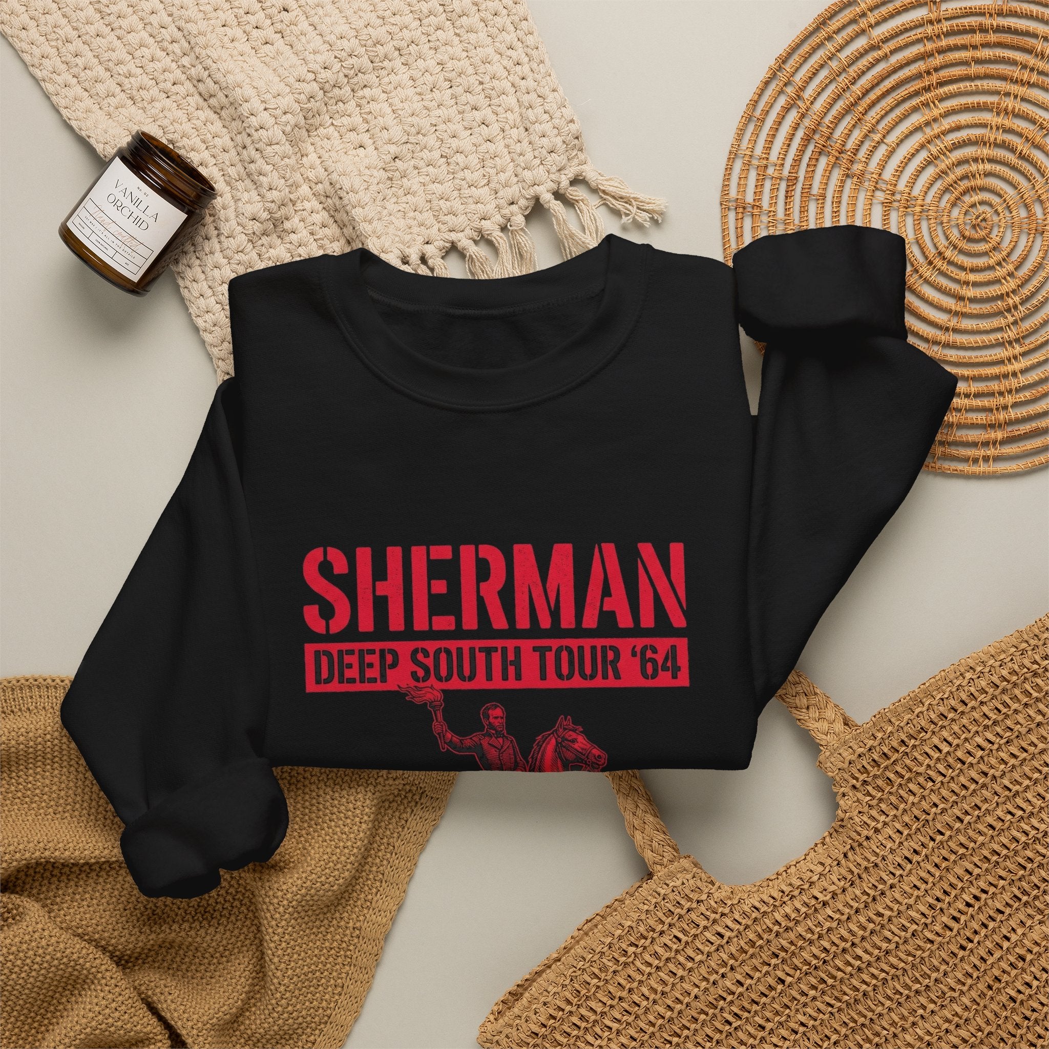 Sherman Deep South Tour Vintage Sweatshirt