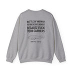Battle of Midway Back Print Sweatshirt