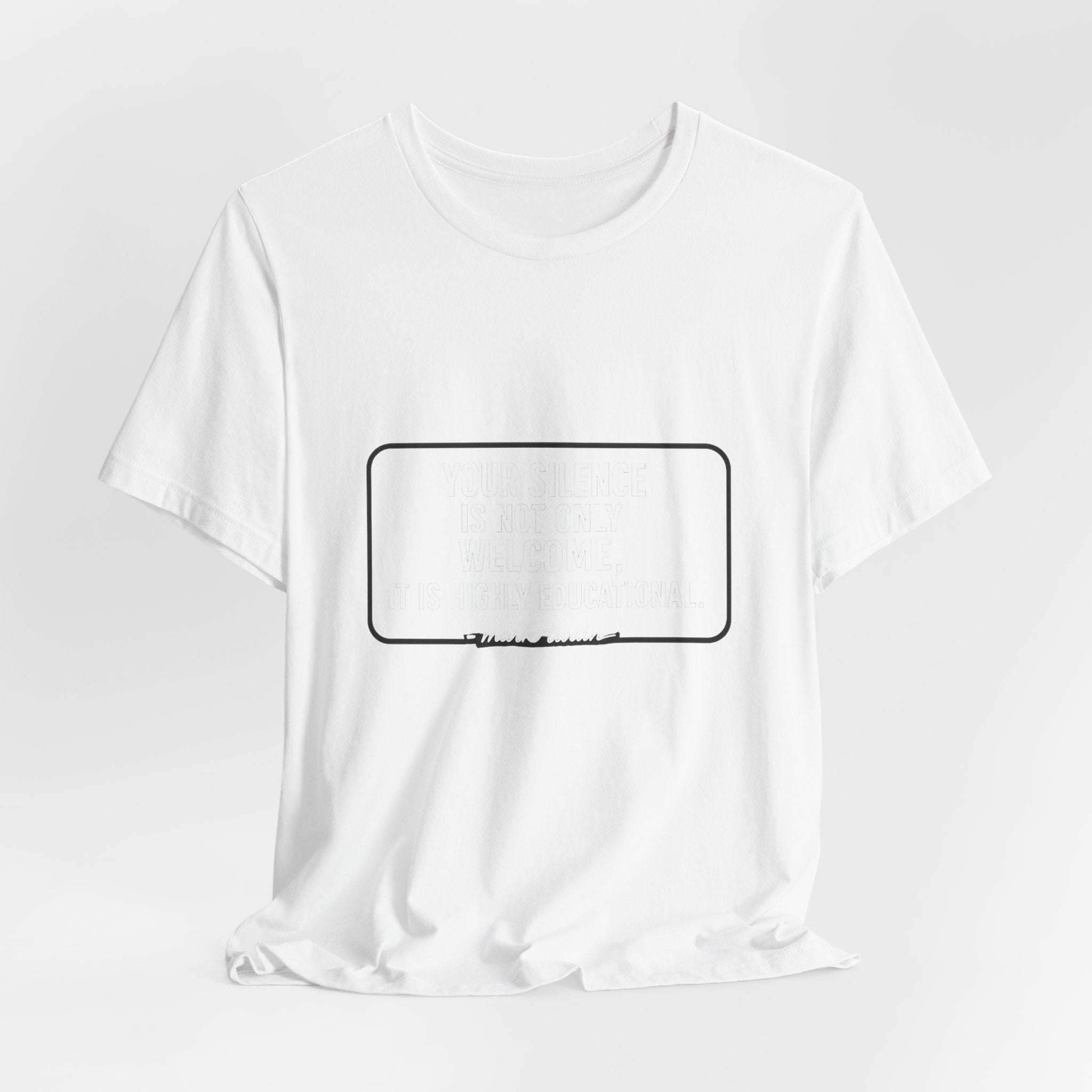 Your Silence Is Educational Premium Tee