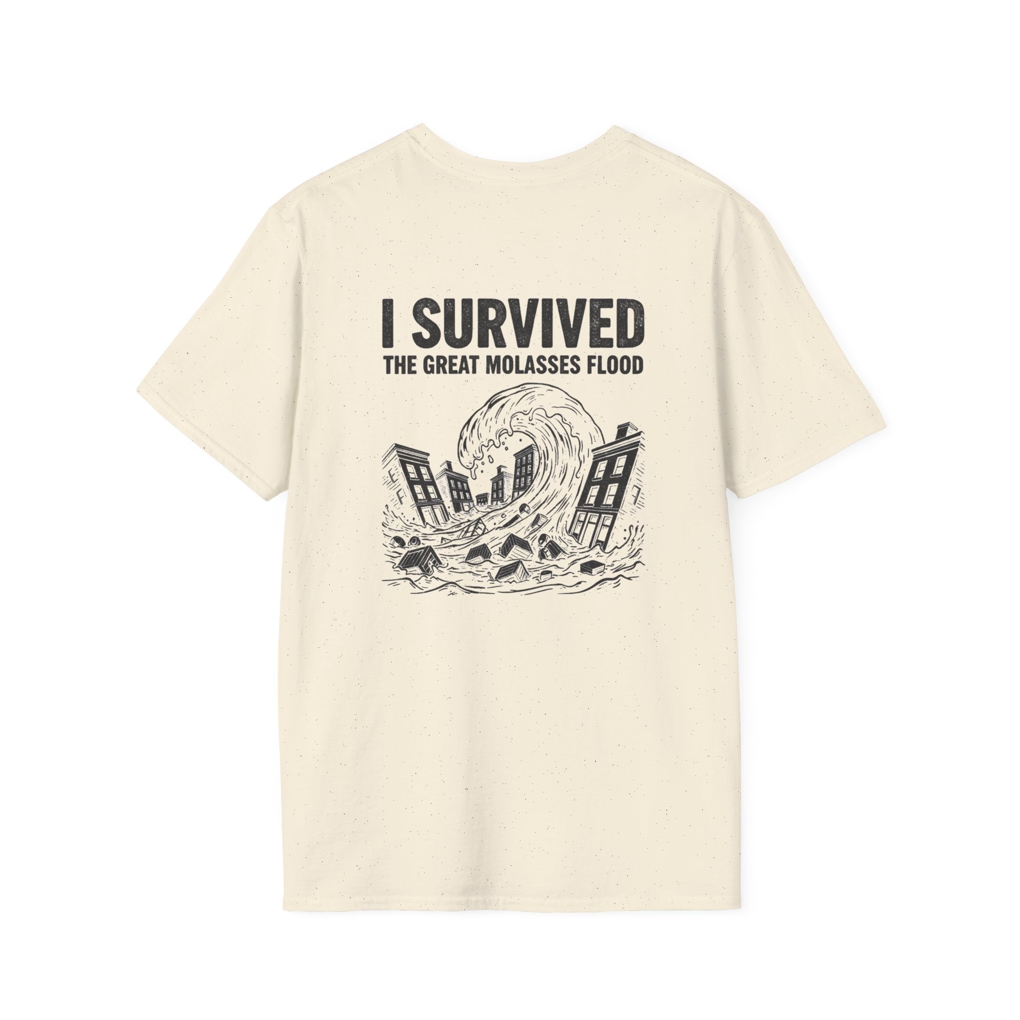 Great Molasses Flood Back Print T-Shirt