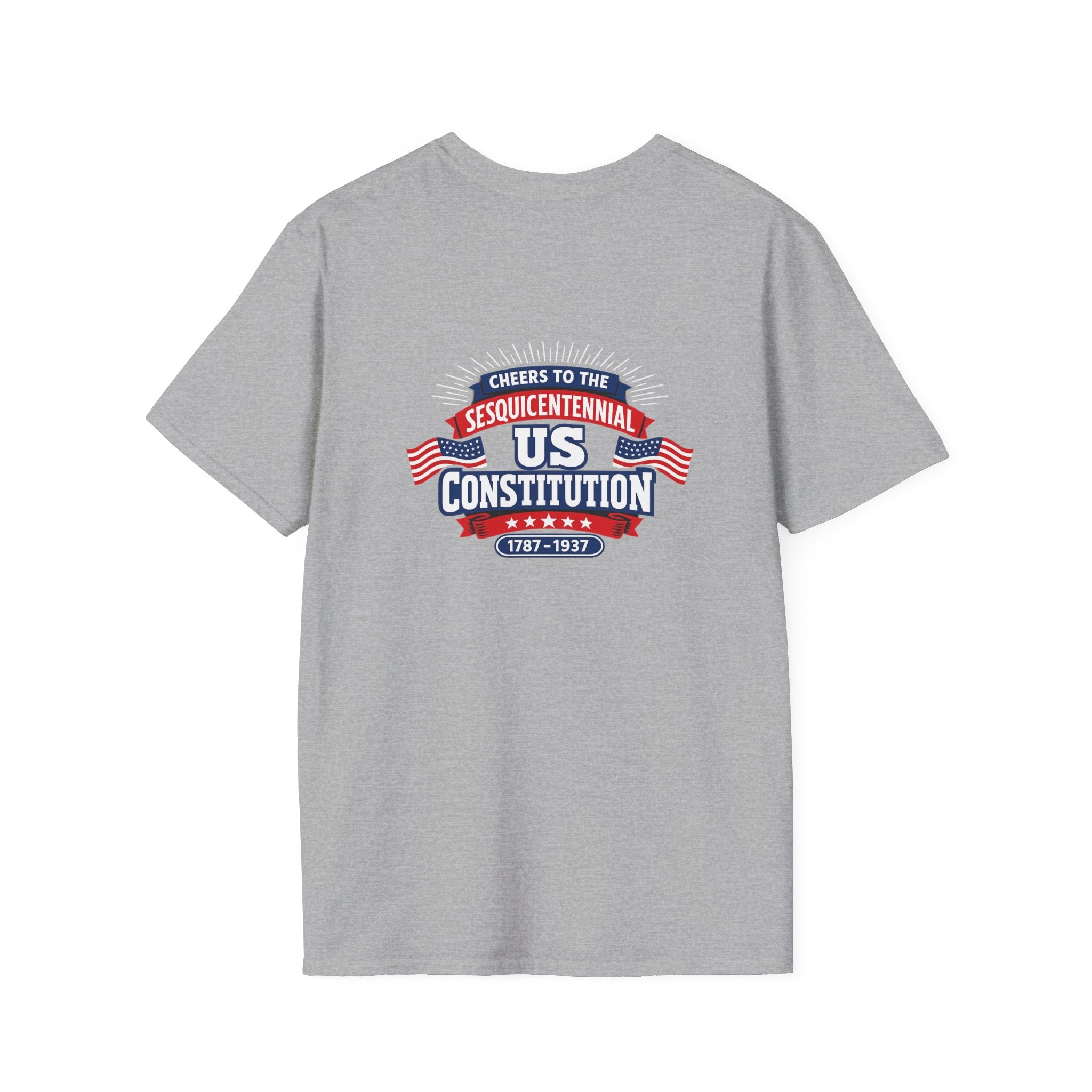 Cheers To The Sesquicentennial Us Back Print T-Shirt