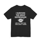 Great Depression Back Print Premium Tee
