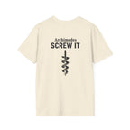 Archimedes Screw It Back Print T-Shirt