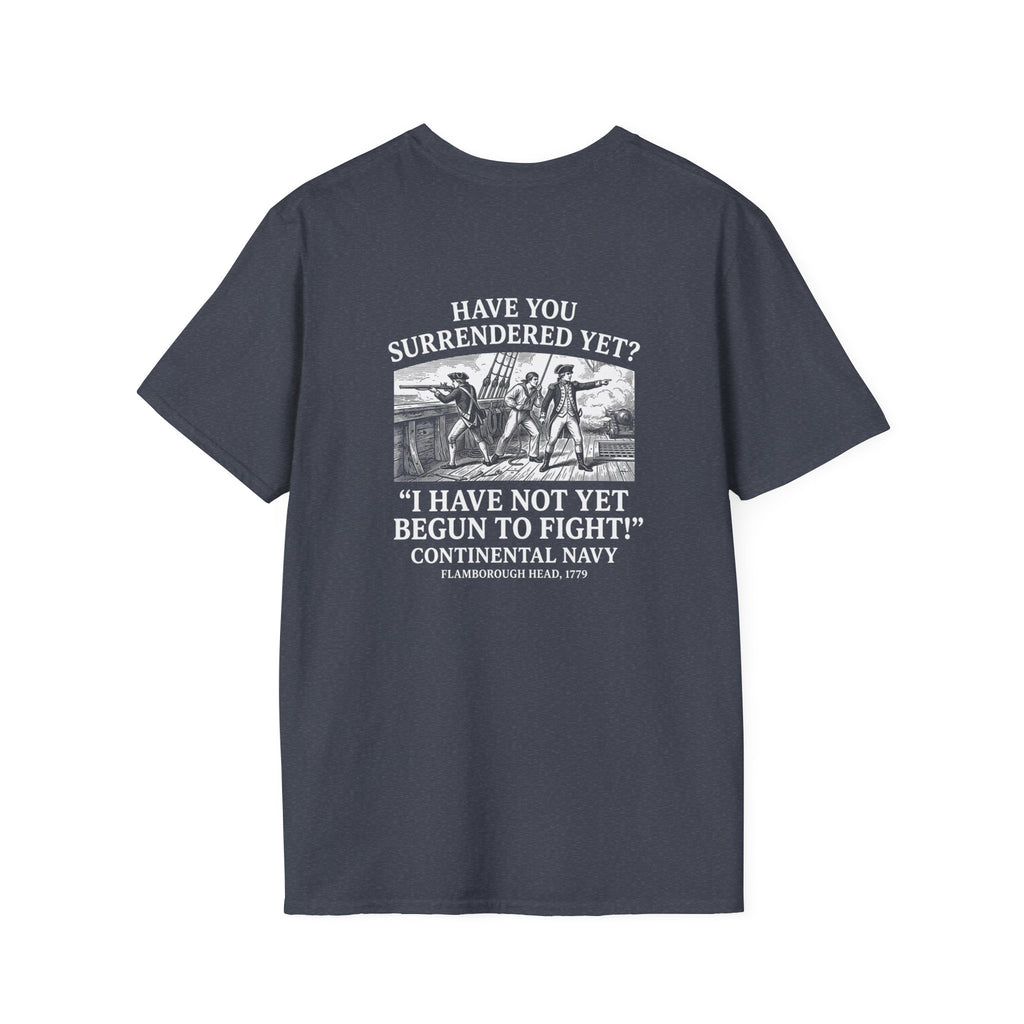 Not Yet Begun To Fight Back Print T-Shirt