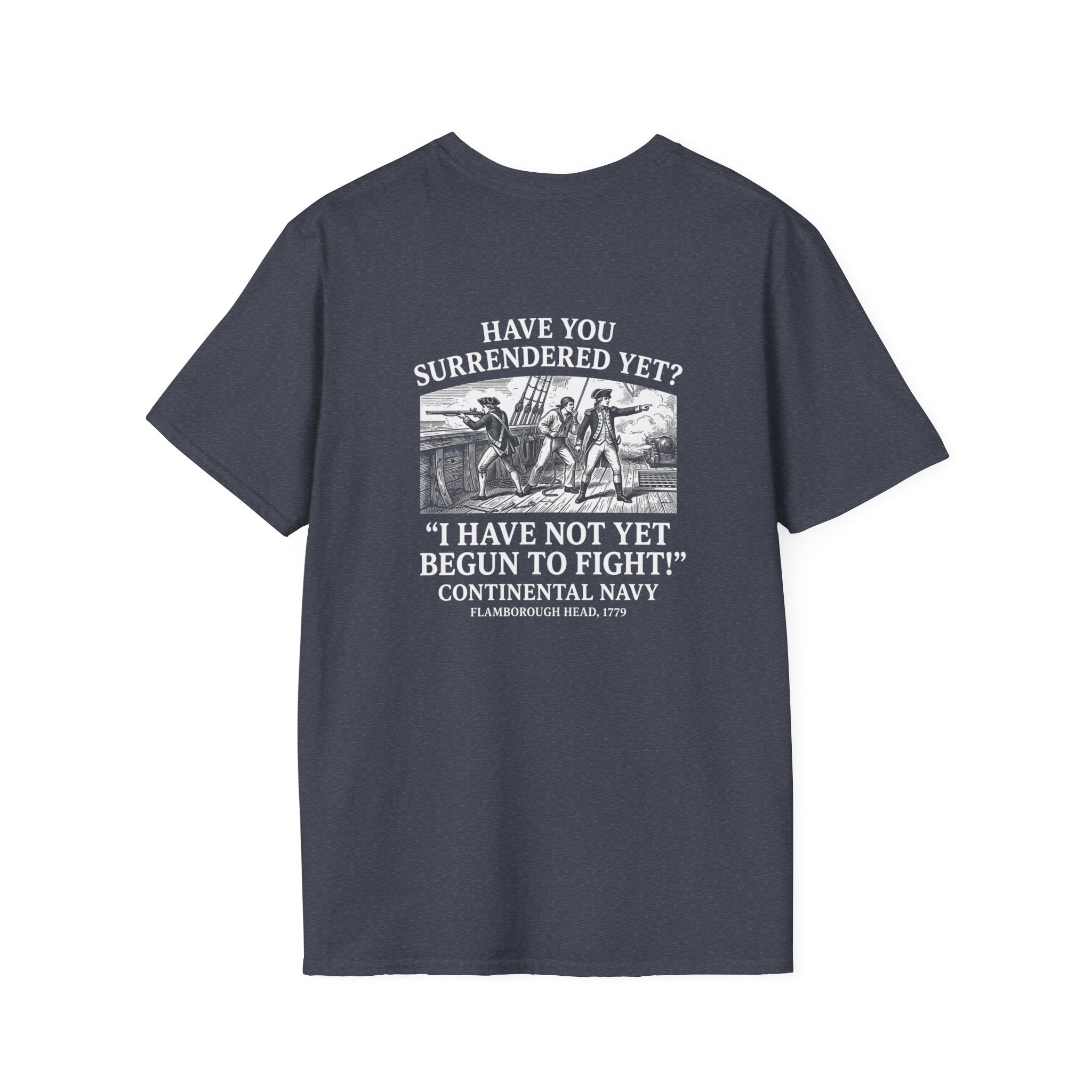 Not Yet Begun To Fight Back Print T-Shirt