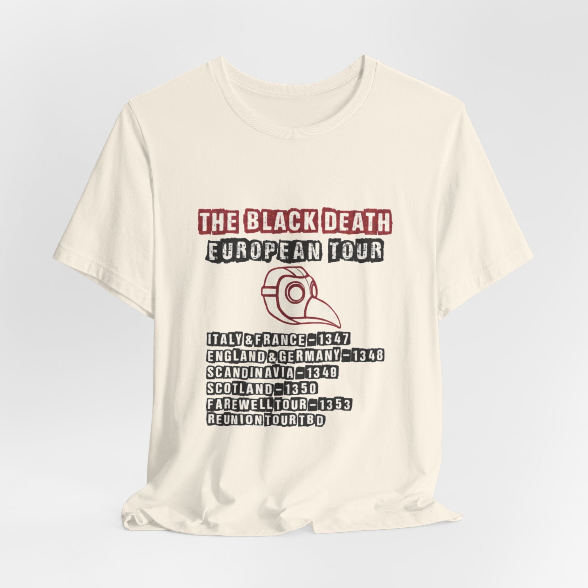 The Black Death European Tour Premium Tee