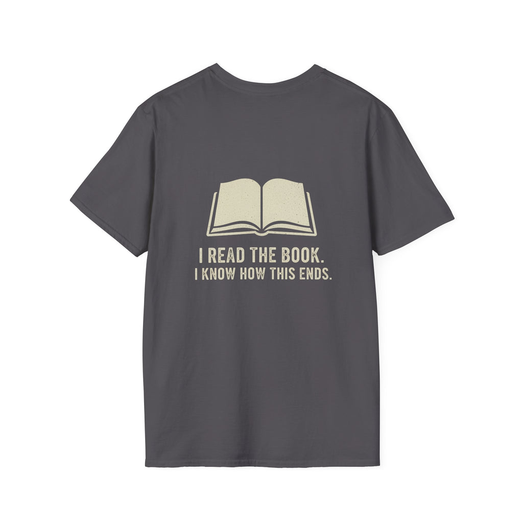 I Read The Book Back Print T-Shirt