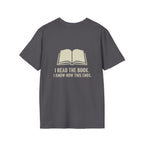 I Read The Book Back Print T-Shirt