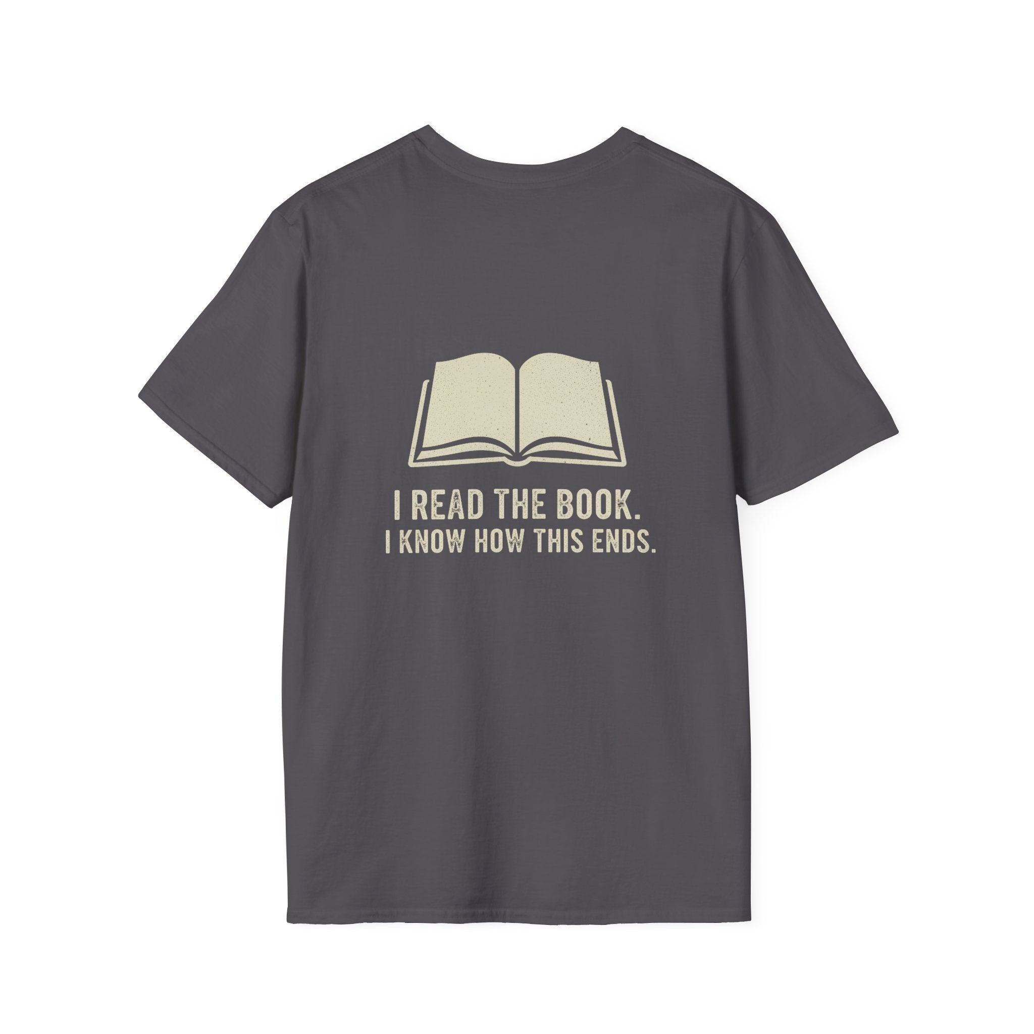 I Read The Book Back Print T-Shirt