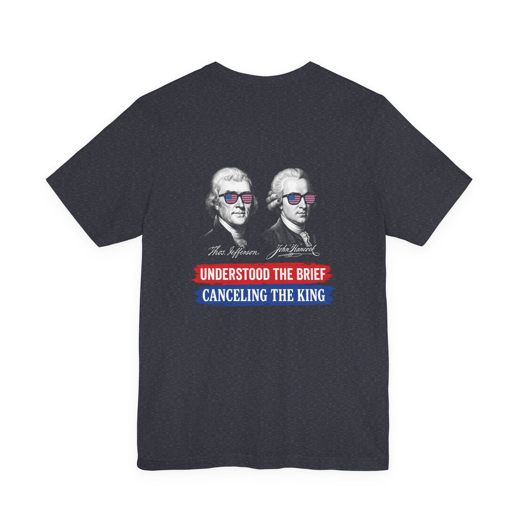 Jefferson Hancock Canceling The King Back Print Premium Tee