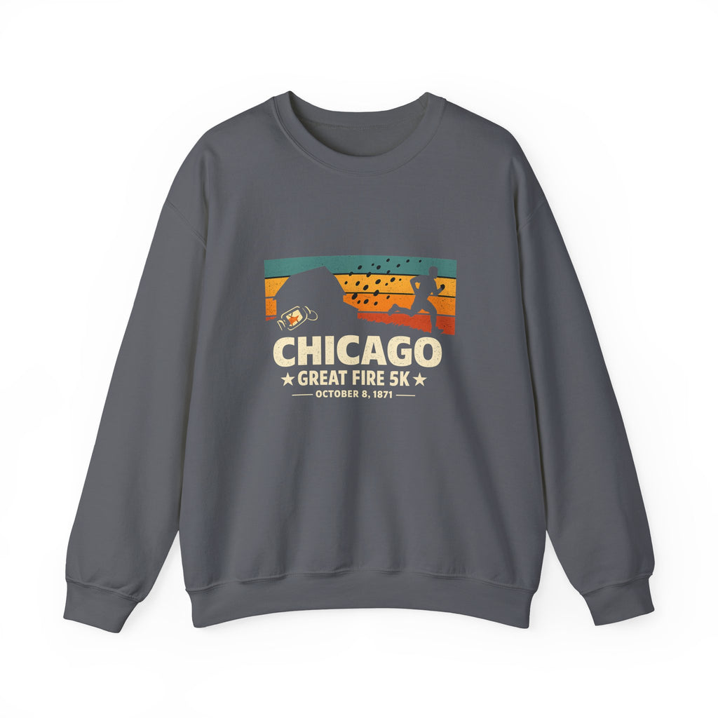 Chicago Great Fire 5K Retro Sweatshirt