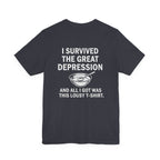 Great Depression Back Print Premium Tee