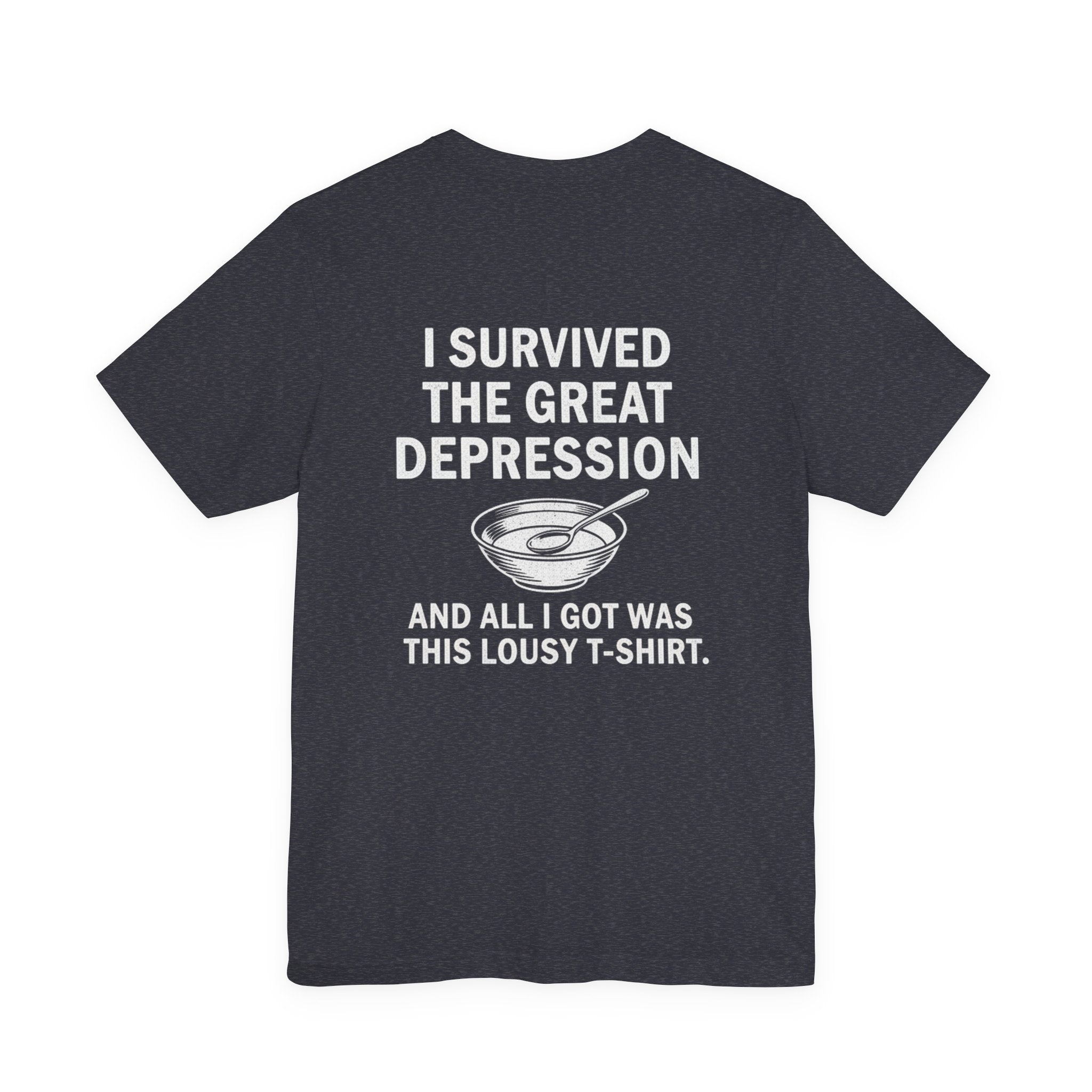 Great Depression Back Print Premium Tee