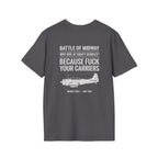 Battle of Midway Back Print T-Shirt