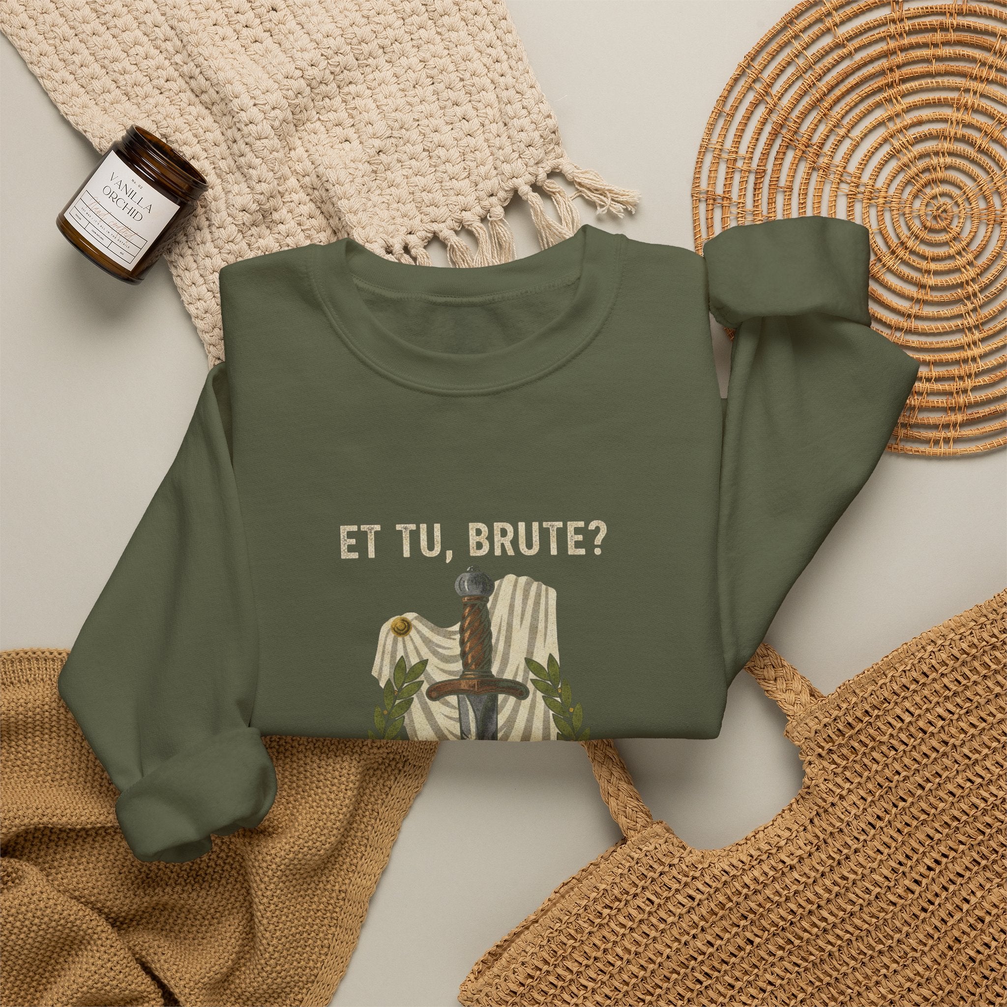 Et Tu Brute Julius Caesar Sweatshirt