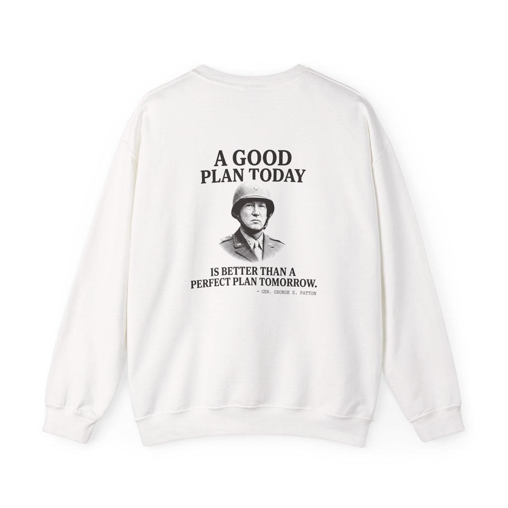 Patton Good Plan Back Print Sweatshirt