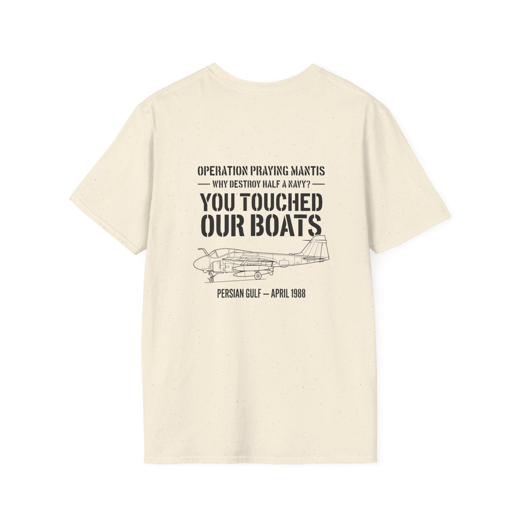 Operation Praying Mantis Back Print T-Shirt