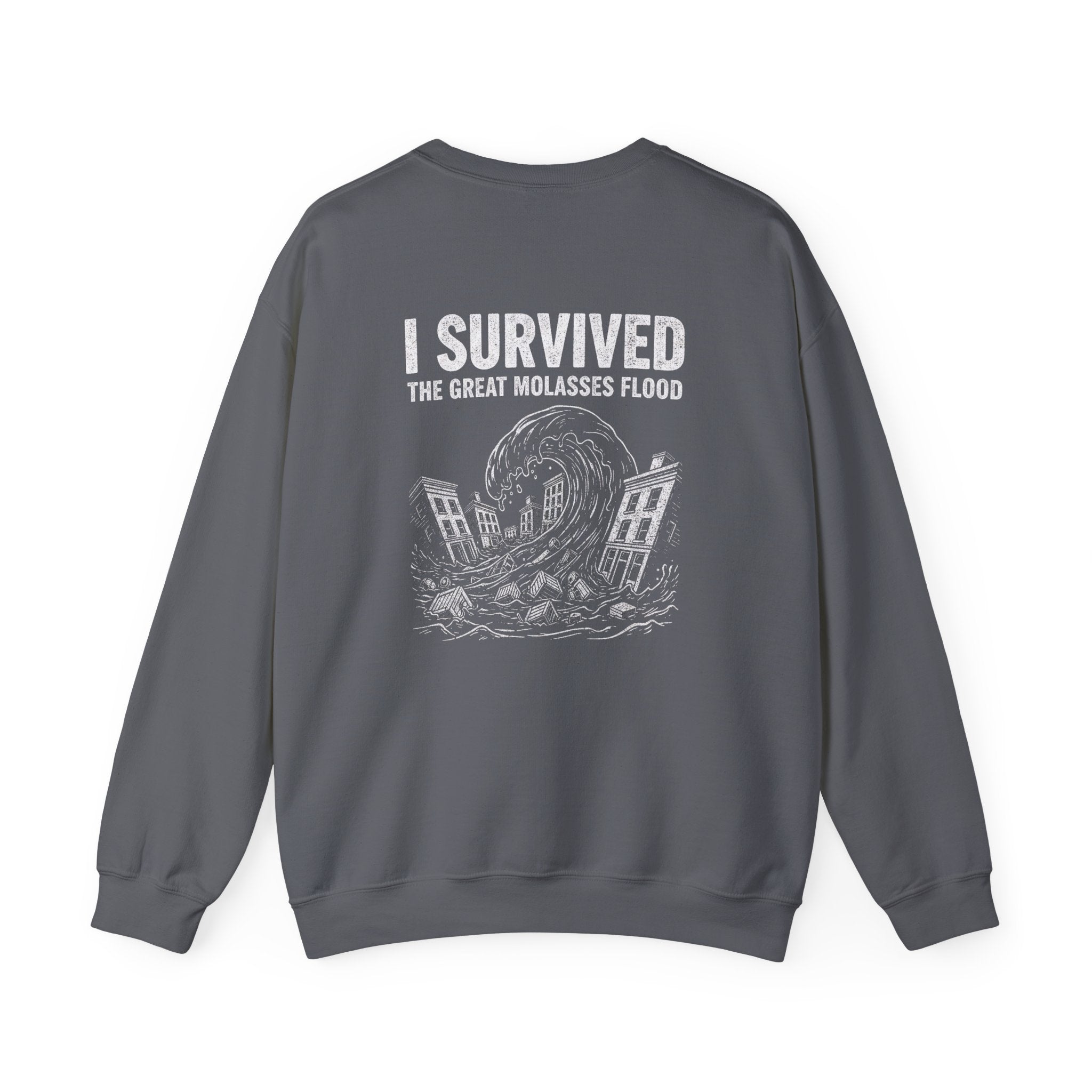 Great Molasses Flood Back Print Sweatshirt