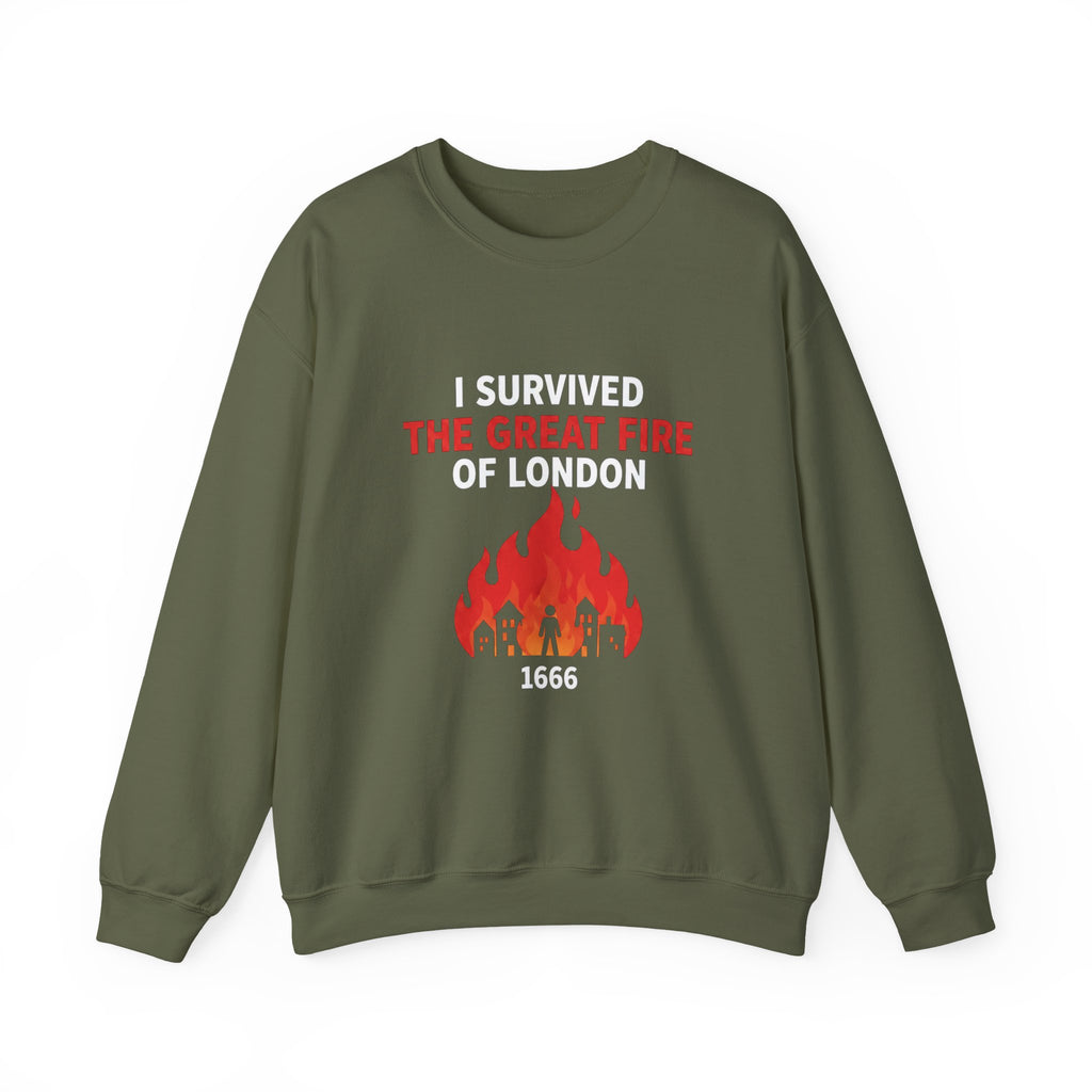 I Survived The Great Fire Sweatshirt