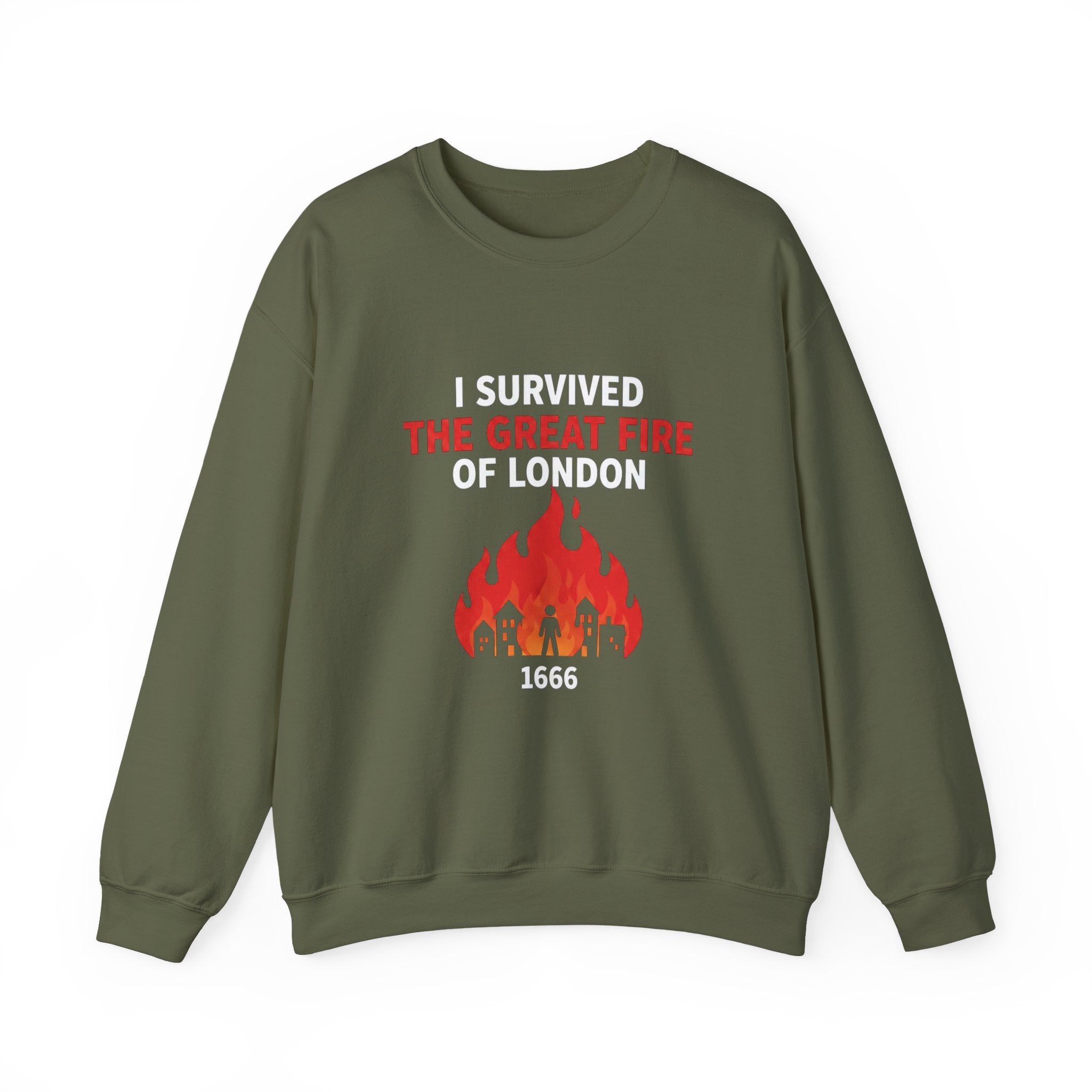 I Survived The Great Fire Sweatshirt