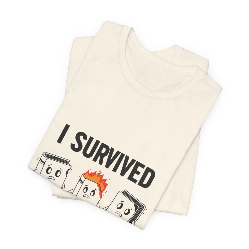 I Survived The Great Library Premium Tee