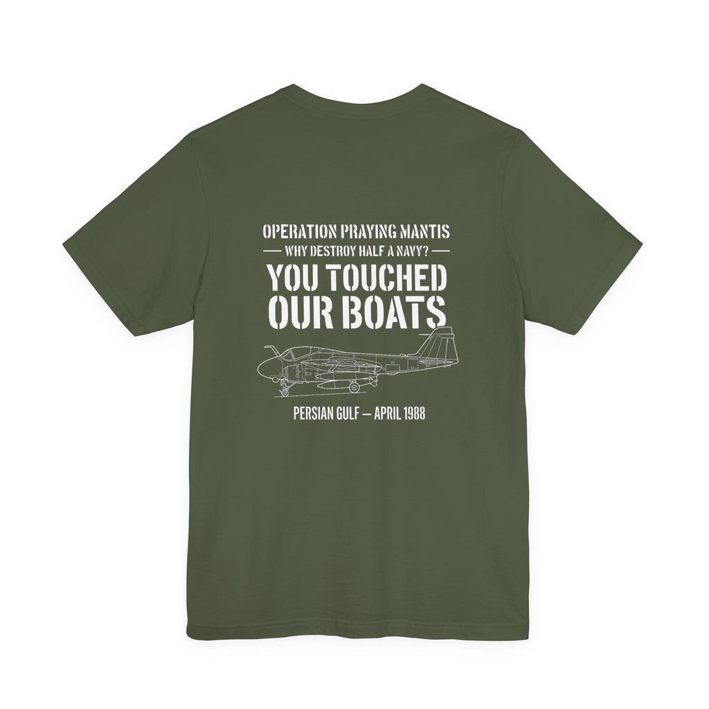 Operation Praying Mantis Back Print Premium Tee