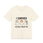 I Survived The Great Library Premium Tee