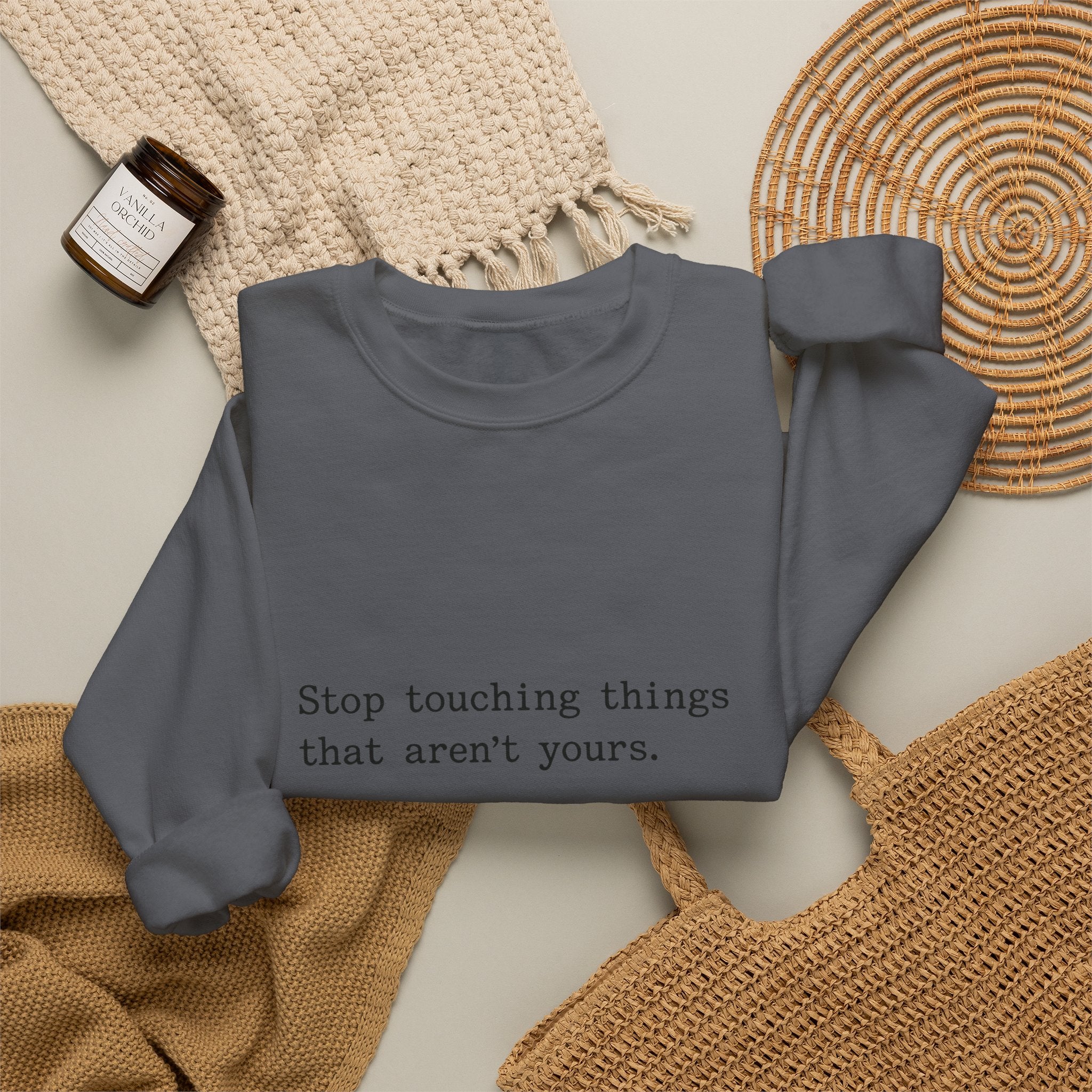 Imperialism Parental Warning Quote Sweatshirt