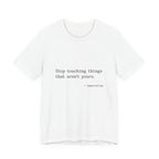 Imperialism Parental Warning Quote Premium Tee