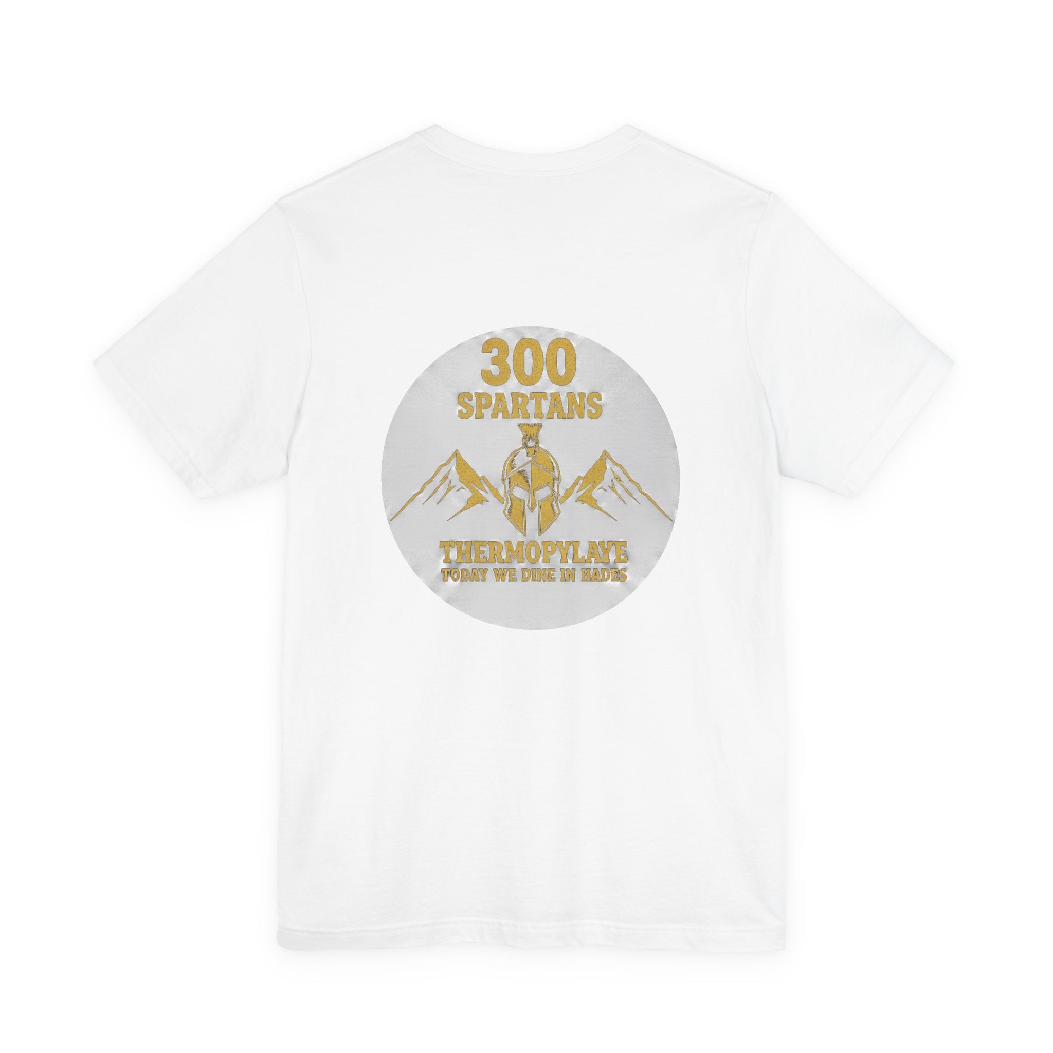 Spartans Thermopylae Back Print Premium Tee