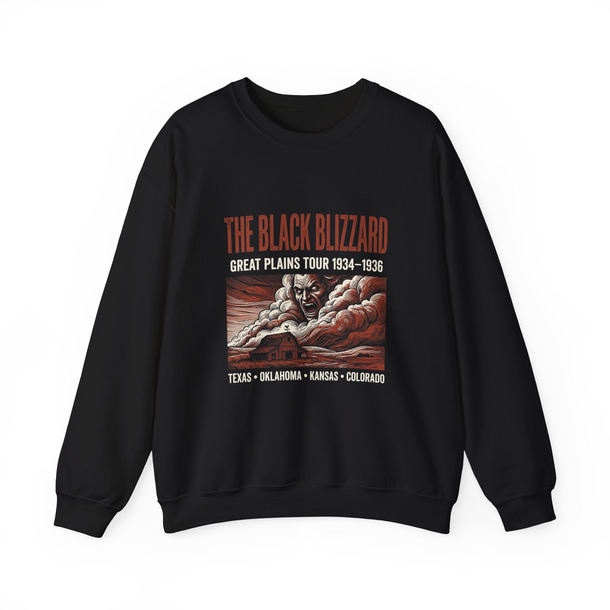 Black Blizzard Dust Tour Sweatshirt