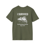 I Survived The Hindenburg Disaster Back Print T-Shirt