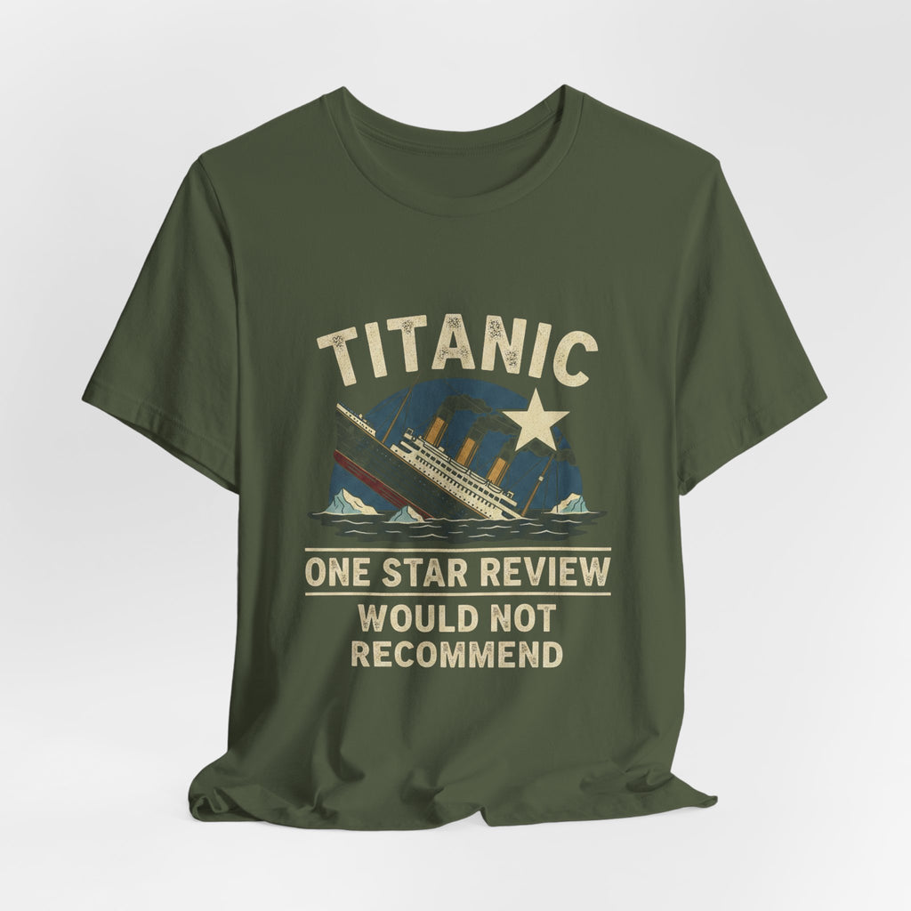 Titanic One Star Review Premium Tee