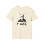 Eisenhower Planning Everything Back Print T-Shirt