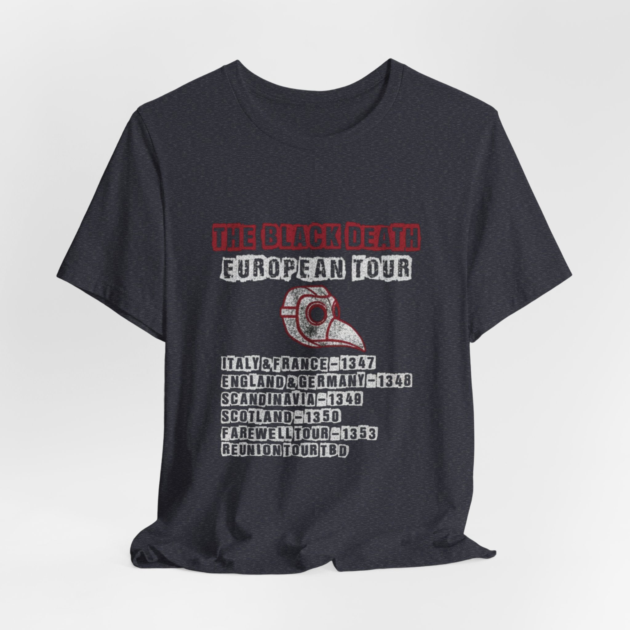 The Black Death European Tour Premium Tee