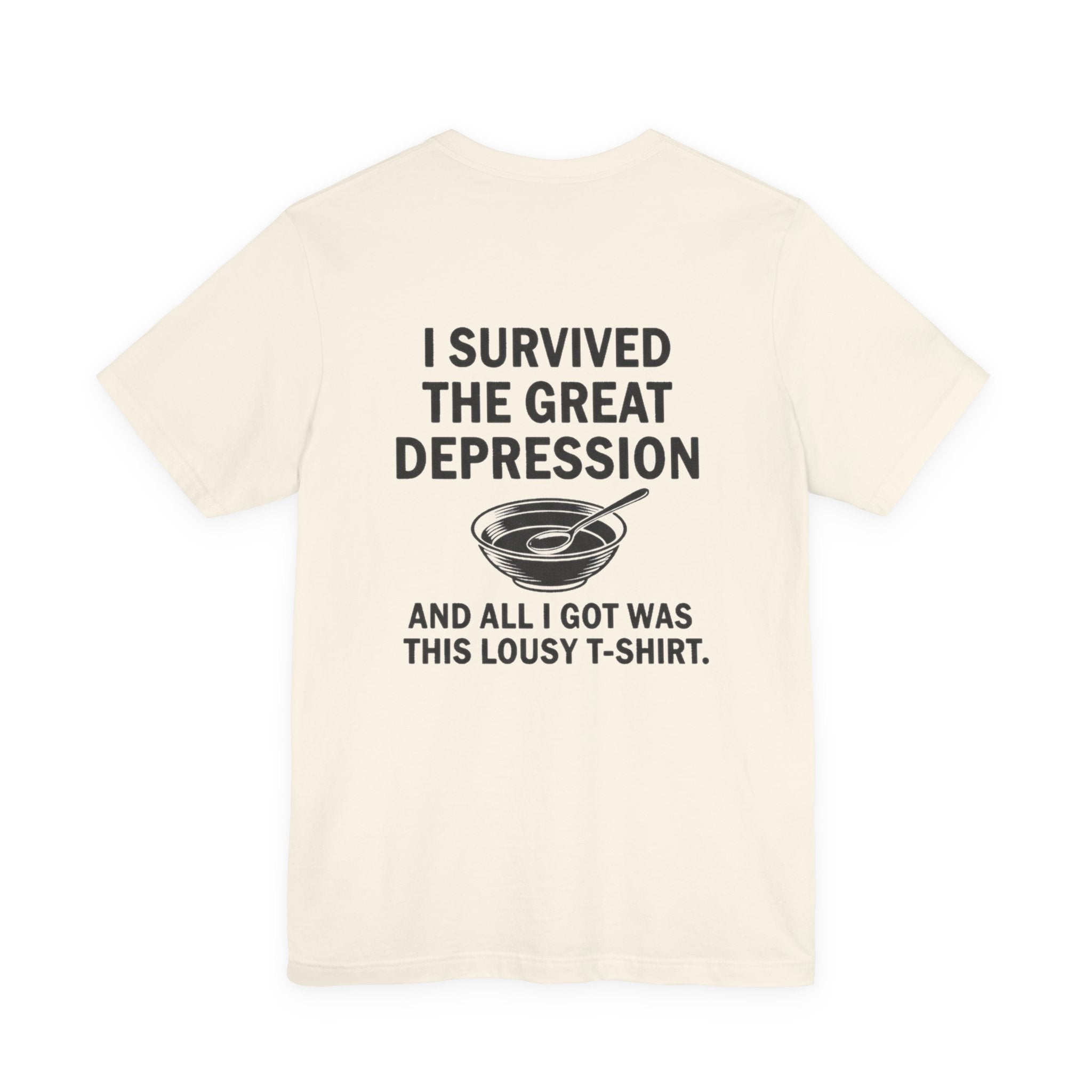 Great Depression Back Print Premium Tee