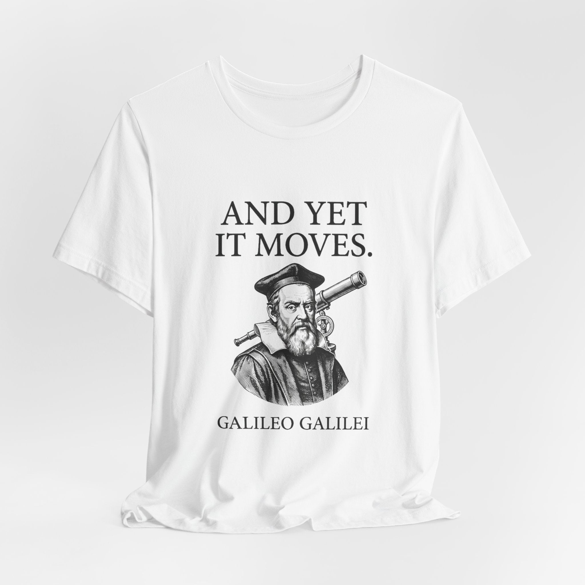 Galileo And Yet It Moves Premium Tee