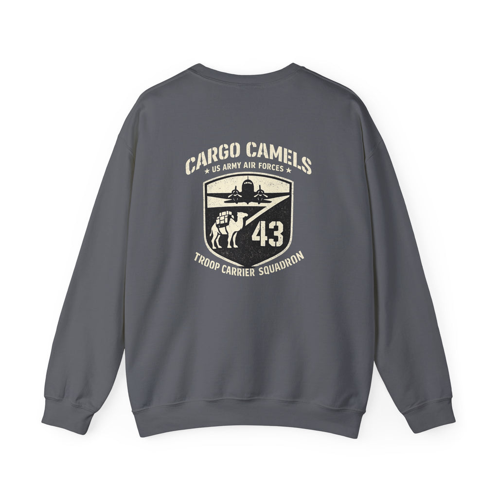 Cargo Camels WWII Usaaf Troop Back Print Sweatshirt
