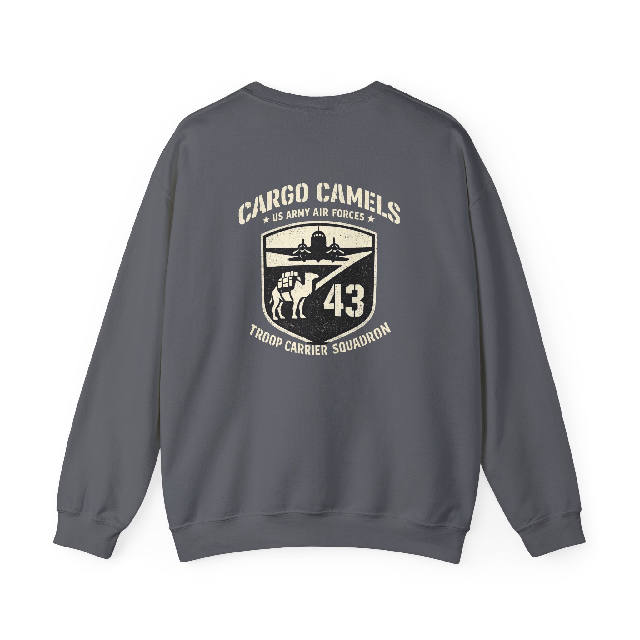 Cargo Camels WWII Usaaf Troop Back Print Sweatshirt