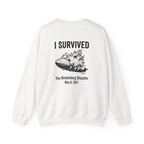 I Survived The Hindenburg Disaster Back Print Sweatshirt