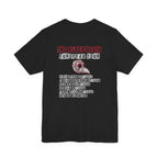 The Black Death European Tour Back Print Premium Tee