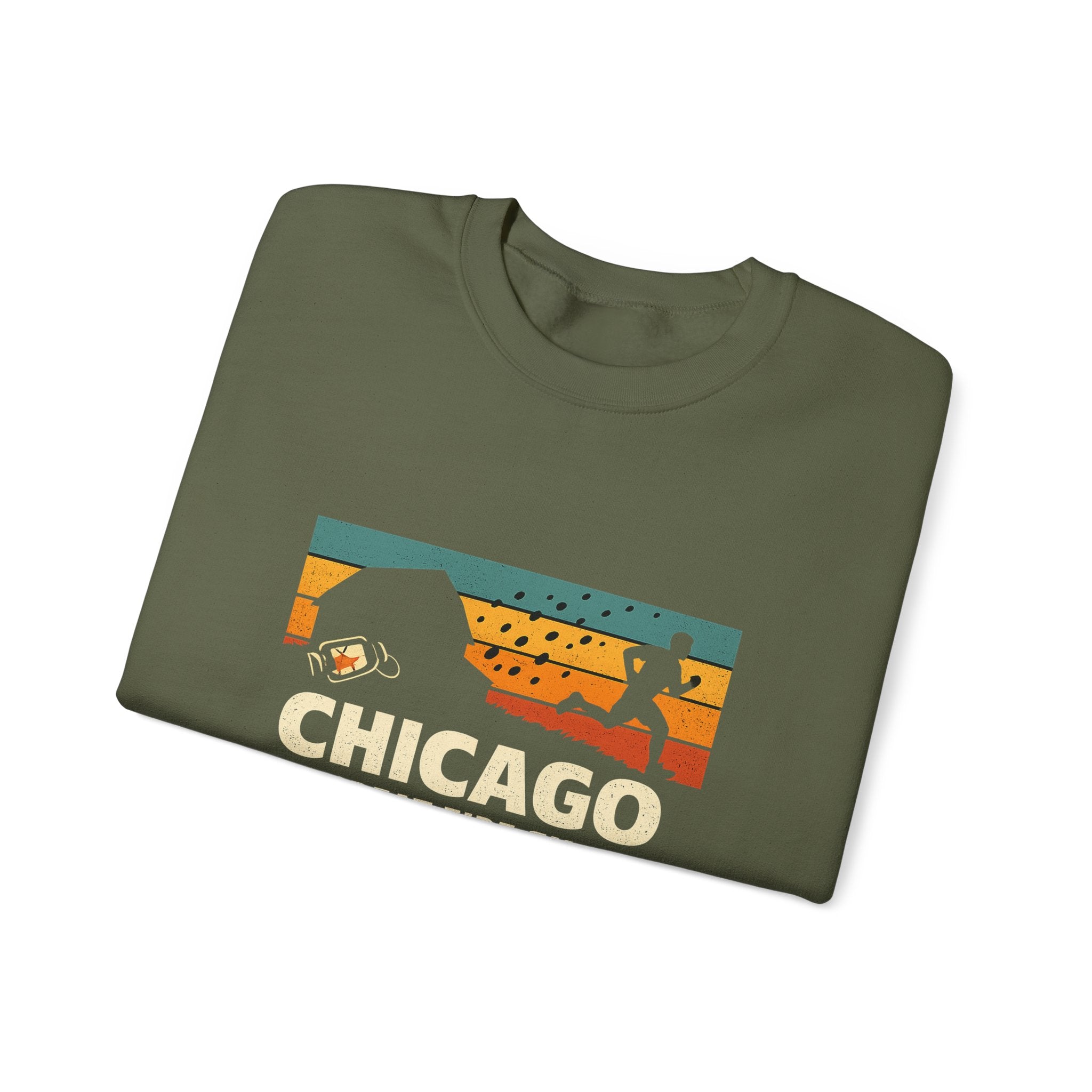 Chicago Great Fire 5K Retro Sweatshirt