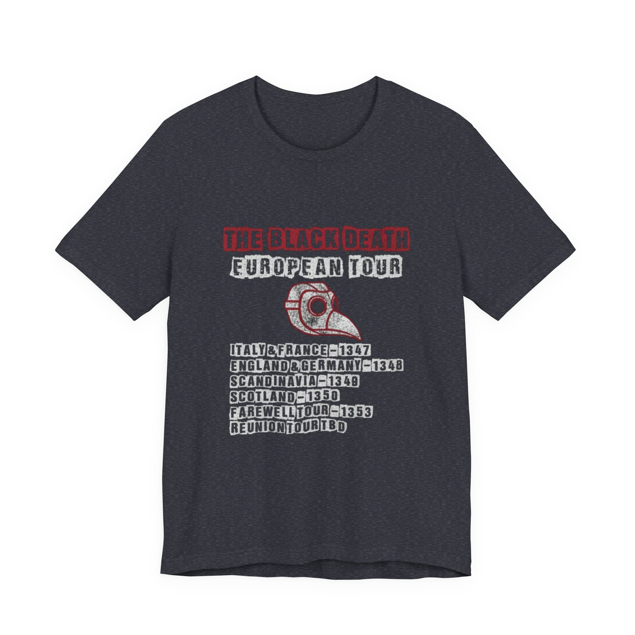 The Black Death European Tour Premium Tee