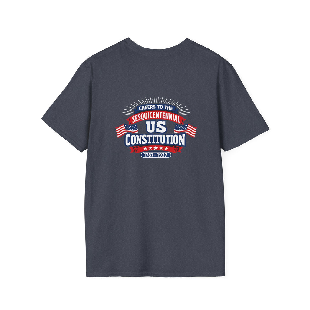 Cheers To The Sesquicentennial Us Back Print T-Shirt