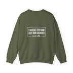 Oscar Wilde Quote Back Print Sweatshirt