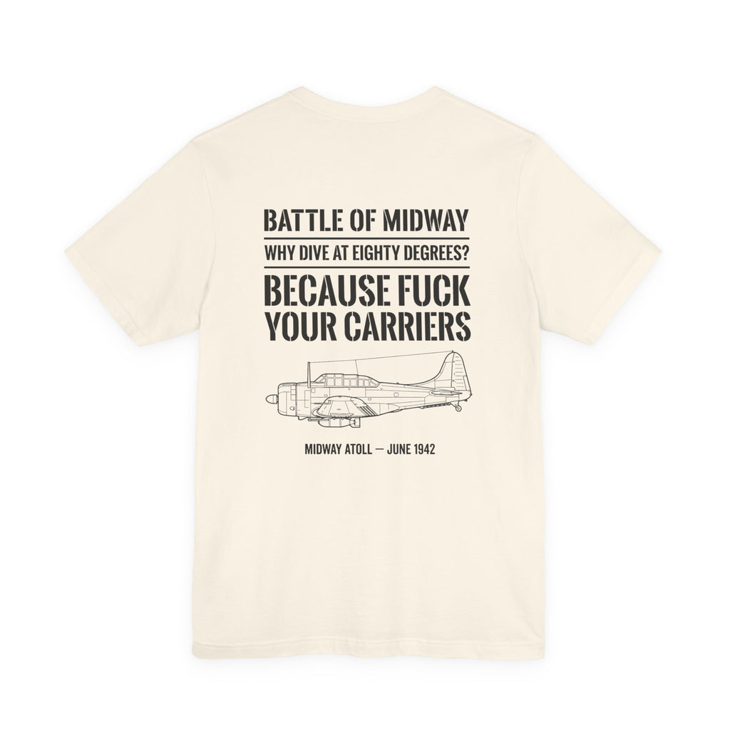 Battle of Midway Back Print Premium Tee