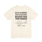 Battle of Midway Back Print Premium Tee