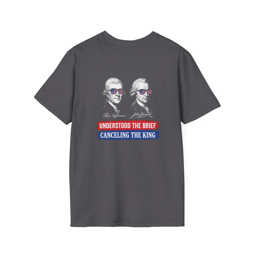 Jefferson Hancock Canceling The King Back Print T-Shirt