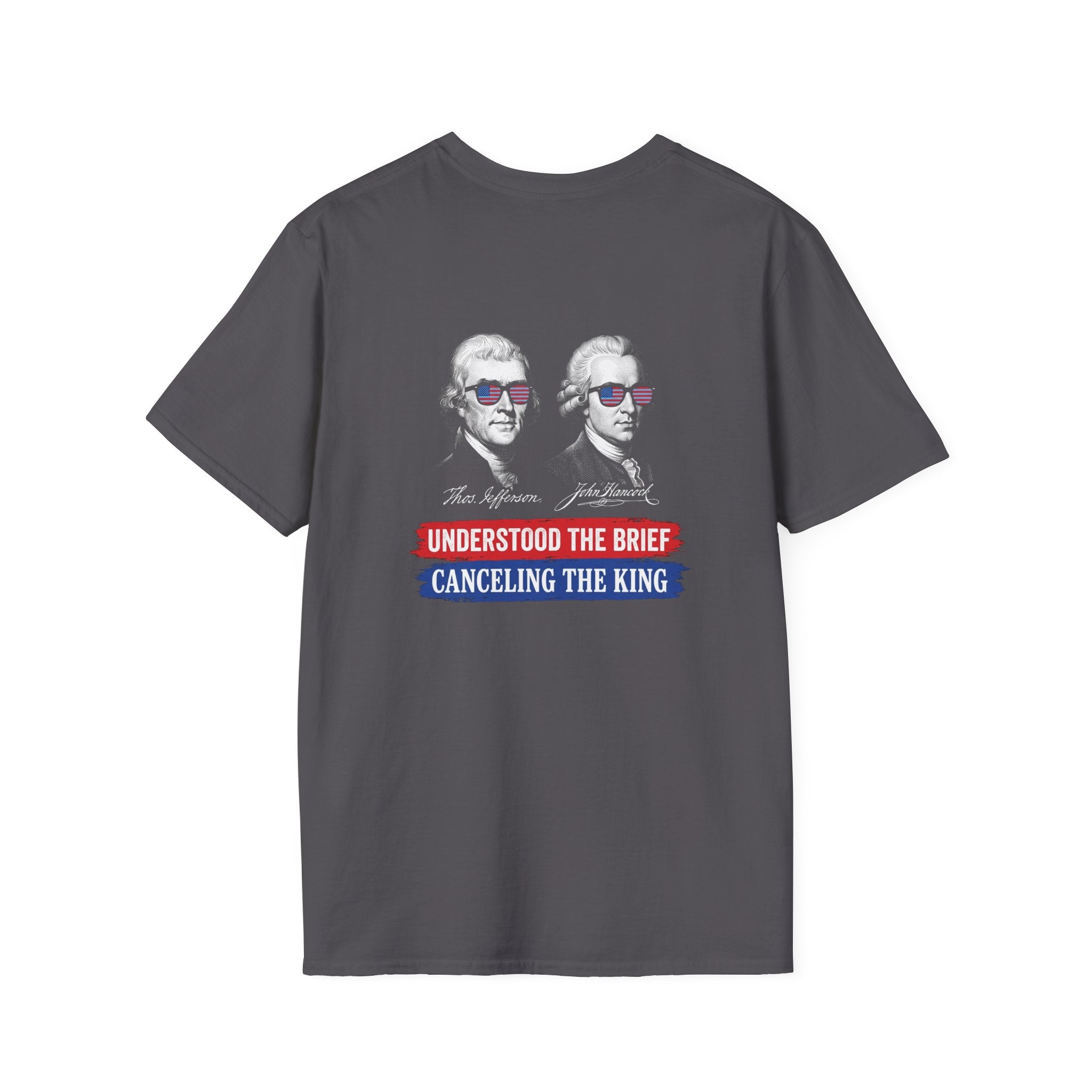 Jefferson Hancock Canceling The King Back Print T-Shirt