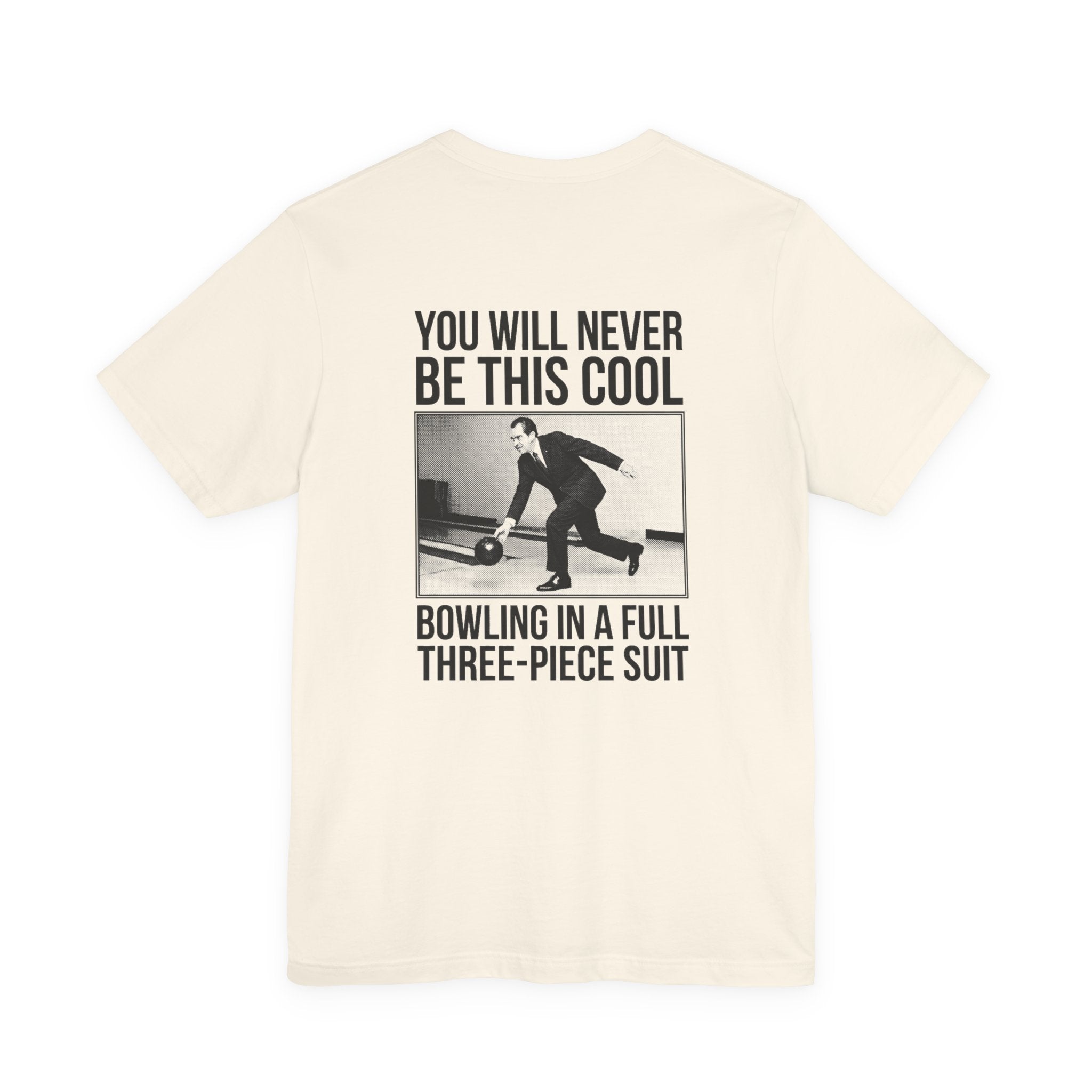 Nixon Suit Bowling Flex Back Print Premium Tee